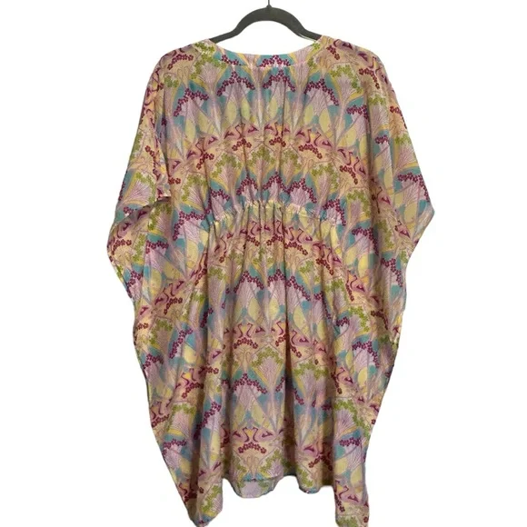 Liberty of London Lightweight Cotton Short Caftan - Picture 8 of 8